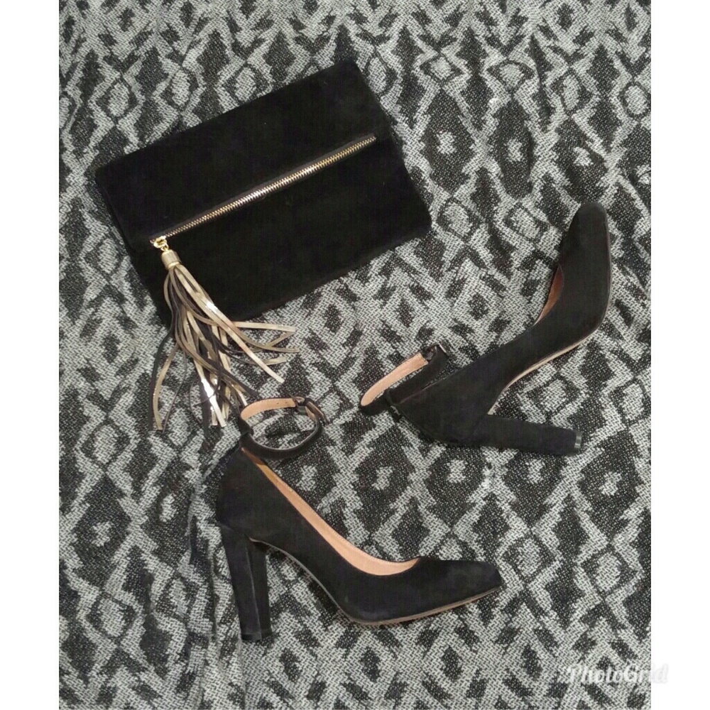 Black heels
